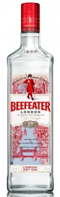 Beefeater London dry gin 40% 1L, gin