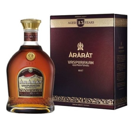 Ararat 15YO 40% 0,7L, brandy, DB