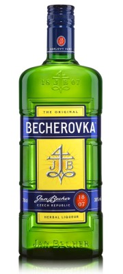 Becherovka Original bylinný likér 38% 1L, liker