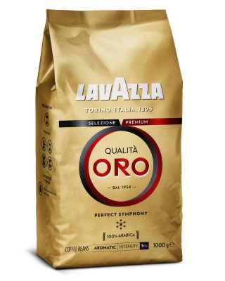 Lavazza Retail Qualita ORO 100% Arabica, 1000g,zrn, ochr