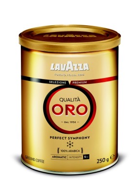 Lavazza Retail Qualita ORO 100% Arabica, 250g,ml, plech