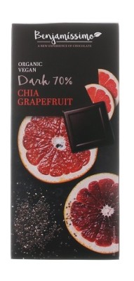 Benjamissimo Chia Grapefruit 70g, BIO,ktab