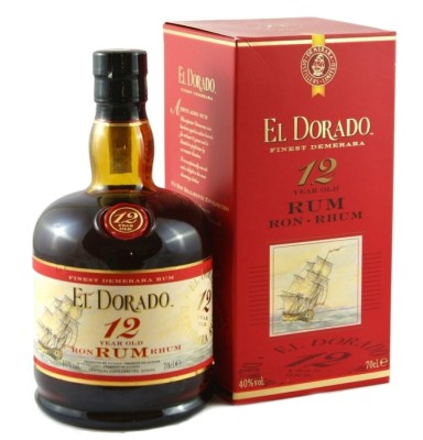 El Dorado 12YO 40% 0,7L, rum, DB