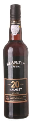 Blandy's Madeira Malmsey 20 Y.O. Doce Rich 0,5L, fortvin, bl, sl