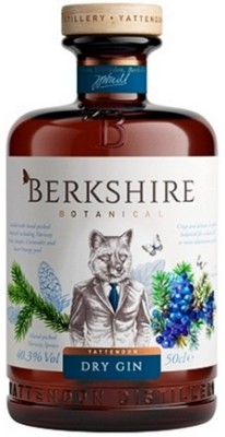 Berkshire Botanical Dry Gin 40,3% 0,5L, gin