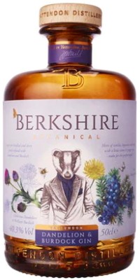 Berkshire Dandelion & Burdock Gin 40,3% 0,5L, gin