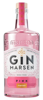 Marsen Gin Pink 38% 0,7L, gin