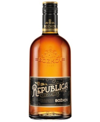 Božkov Republica Exclusive rum 38% 0,7L, rum