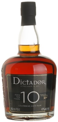 Colombian Rum Dictador 10YO 40% 0,7L, rum