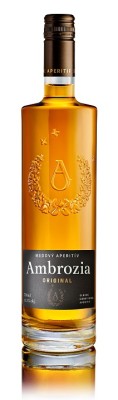 Apimed Ambrozia originál medový aperitív 0,75L, aperit, sl