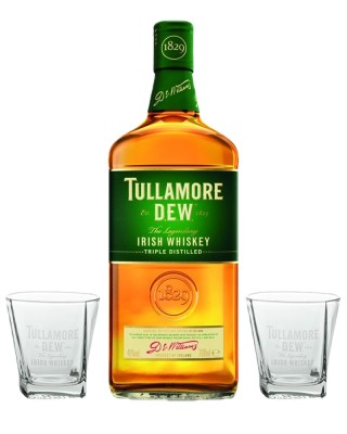 Set whiskey Tullamore Dew + 2 poháre grátis