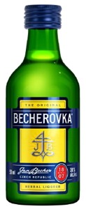 Becherovka Original bylinný likér 38% 0,05L, liker