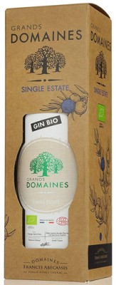 Grands Domaines Gin BIO 40% 0,7L, gin, DB