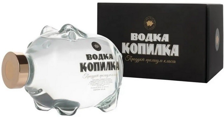 Vodka Prasiatko 40% 0,7L, vodka