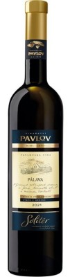 Vinařství Pavlov Pálava Solitér 0,75L, r2021, nz, bl, plsl