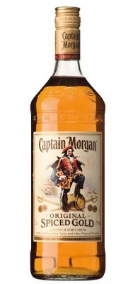 Captain Morgan Spiced gold  35% 1L, rum