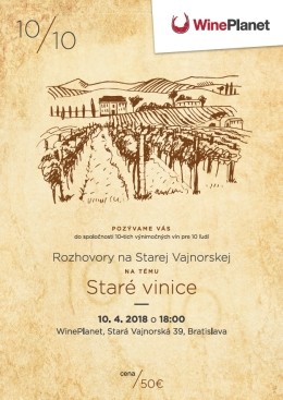 2018-04-10 10/10 Rozhovory na tému Staré vinice 