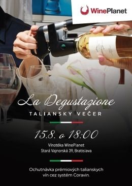 2018-08-15 Degustácia La Degustazione - riadená degustácia