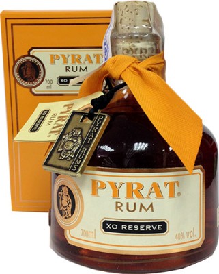PYRAT rum XO reserve  40% 0,7L, rum, DB