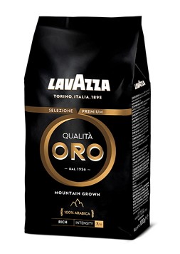 Lavazza Retail Qualita ORO Mountain Grown 100% Arabica, 1000g,zrn, ochr