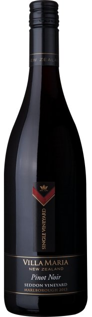 Villa Maria Single Vineyard Pinot Noir Seddon 0,75L, r2011, cr, su