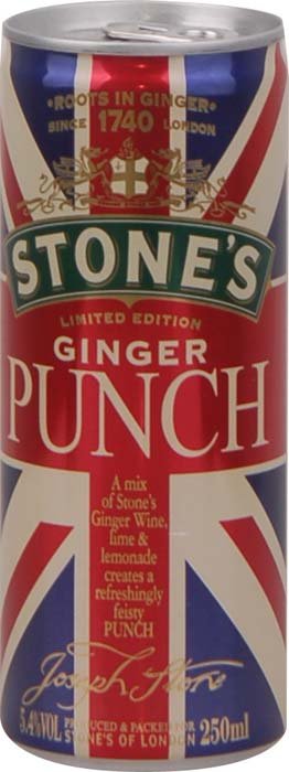 Stones Ginger Punch 0,25L, plech