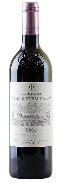 Bordeaux Château La Mission Haut-Brion 0,75L, AOC, Cru Classé, r2001, cr, su