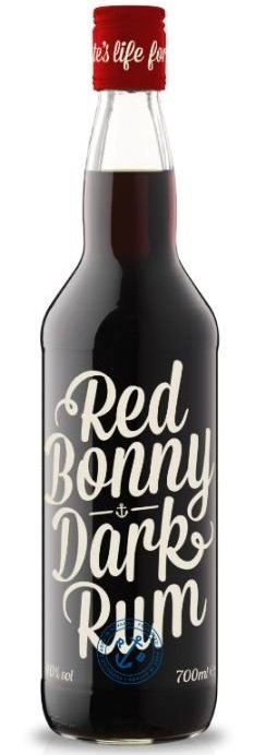Red Bonny Dark Rum 40% 0,7L, rum