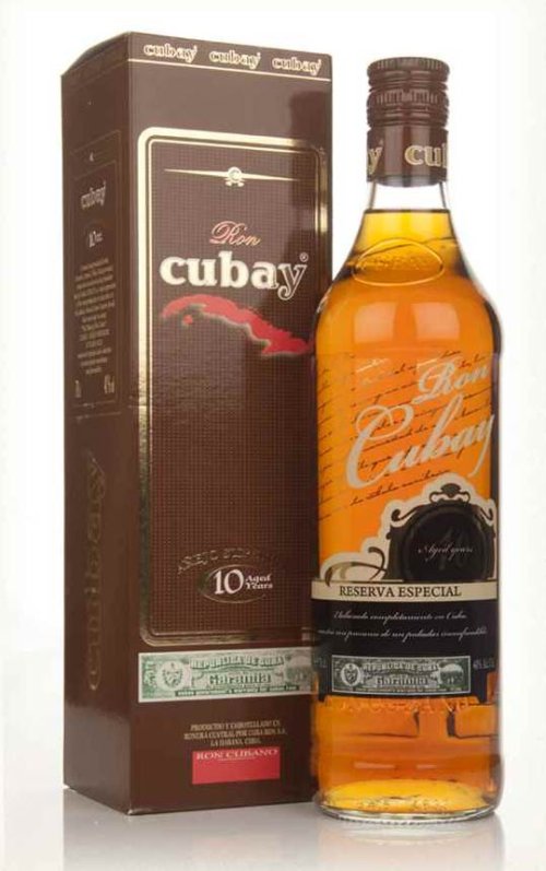 Ron Cubay Reserva Special, 10 year 0,7L, rum, DB