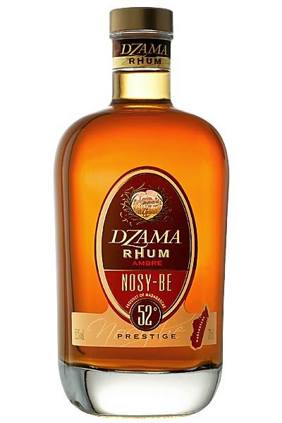 Dzama Rhum Ambré Nosy-Be Prestige 52% 0,7L, rum