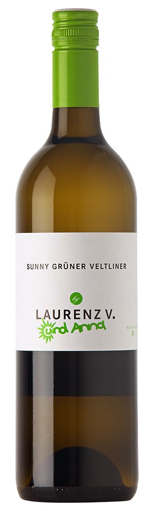 Laurenz V. Sunny Grüner Veltliner 0,75L, r2014, bl, su