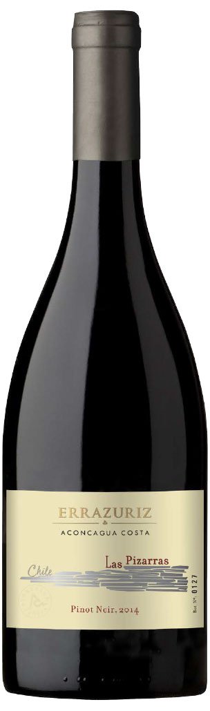Errazuriz Las Pizarras Pinot Noir 0,75L, r2014, cr, su