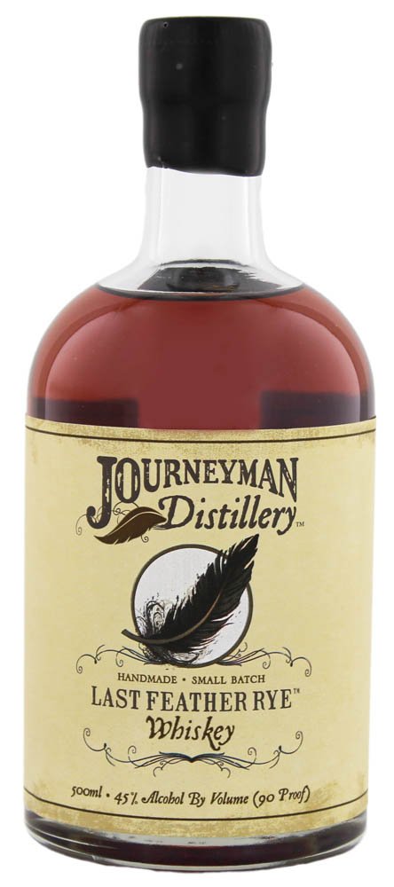 Journeyman Last Feather Rye Whiskey 45% 0,5L, whisky