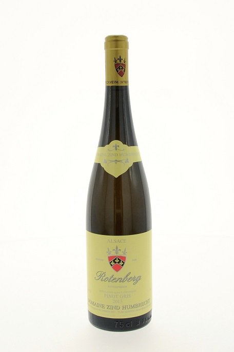Zind Humbrecht Pinot Gris Rotenberg, BIO 0,75L, AOC, r2013, bl, su