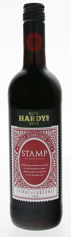 Hardys Stamp Shiraz - Cabernet 0,75L, r2016, cr, su