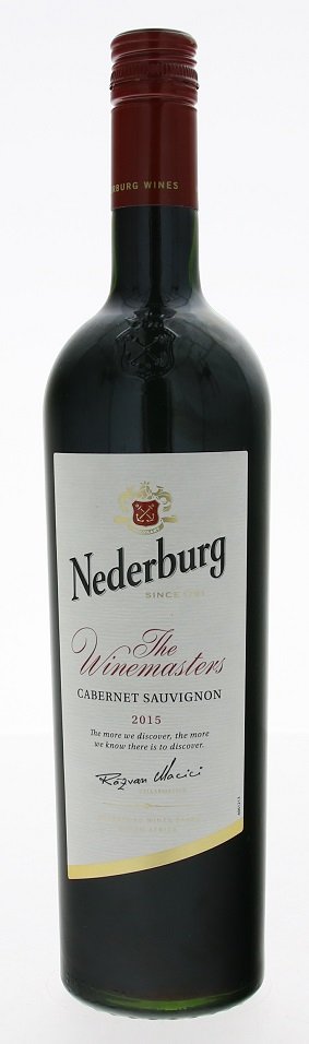 Nederburg Winemasters Cabernet Sauvignon 0,75L, r2015, cr, su