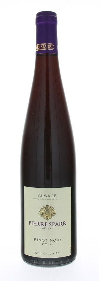 Pierre Sparr Pinot Noir Calcaire 0,75L, AOC, r2014, cr, su