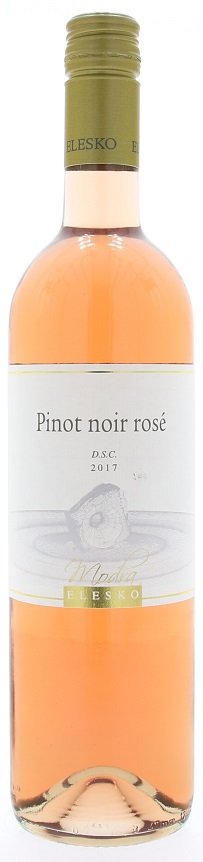 Elesko Pinot Noir rosé 0,75L, r2017, ak, ruz, su