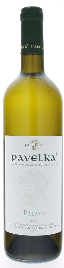 Pavelka Pálava 0,75L, r2017, vzh, bl, plsu