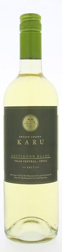 Karu Sauvignon Blanc 0,75L, r2017, bl, su