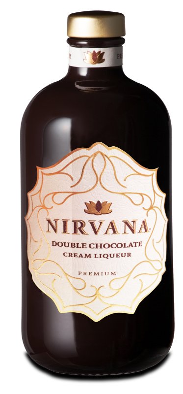 Nirvana Double Chocolate Liqueur Premium 15% 0,5L, liker