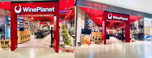 Vínotéka WinePlanet v nákupnom centre Bory Mall v Bratislave